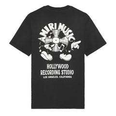 [Amiri] Music Record T-Shirt in Black