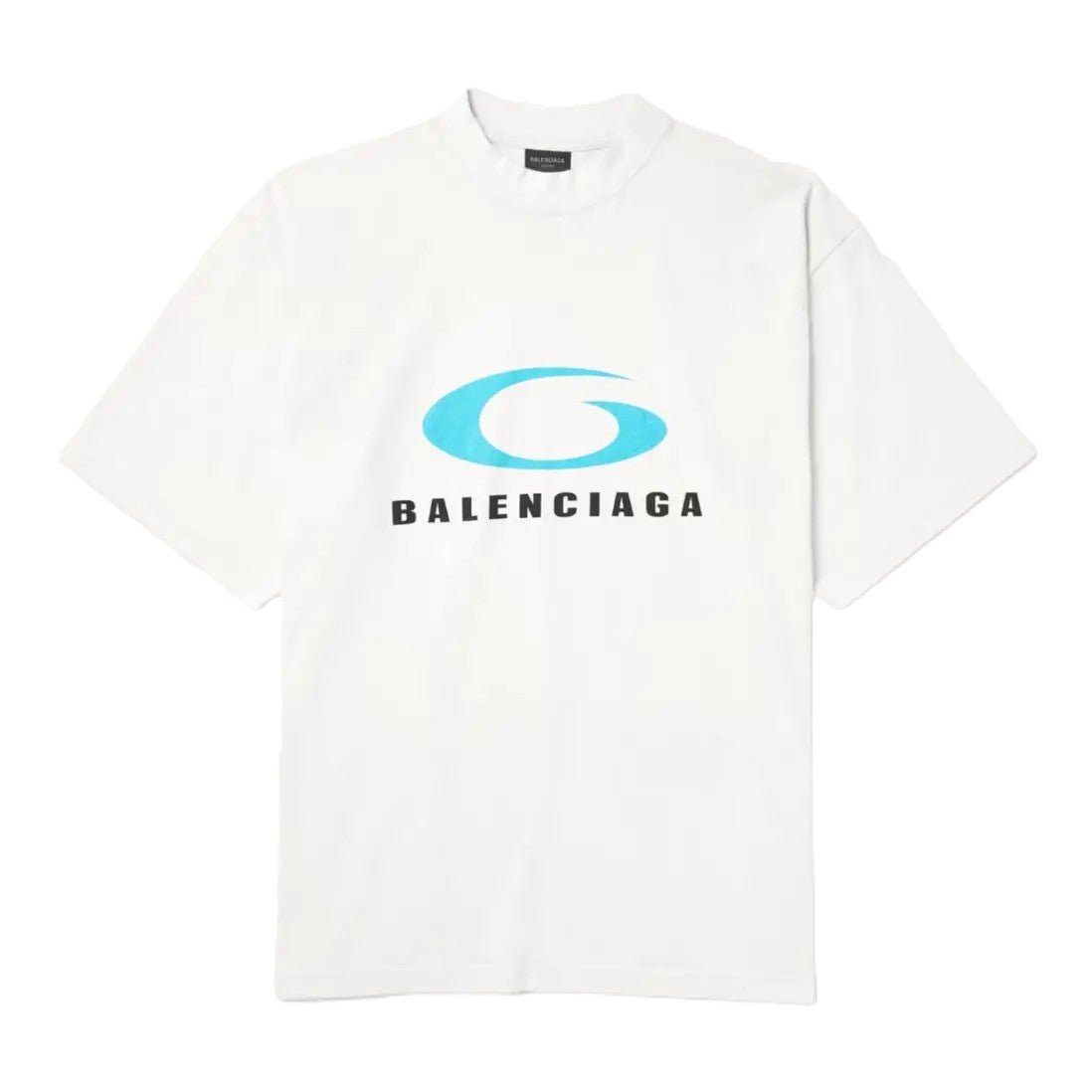 Balenciaga Loop Sports Icon T-Shirt in White