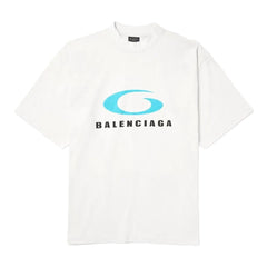 Balenciaga Loop Sports Icon T-Shirt in White