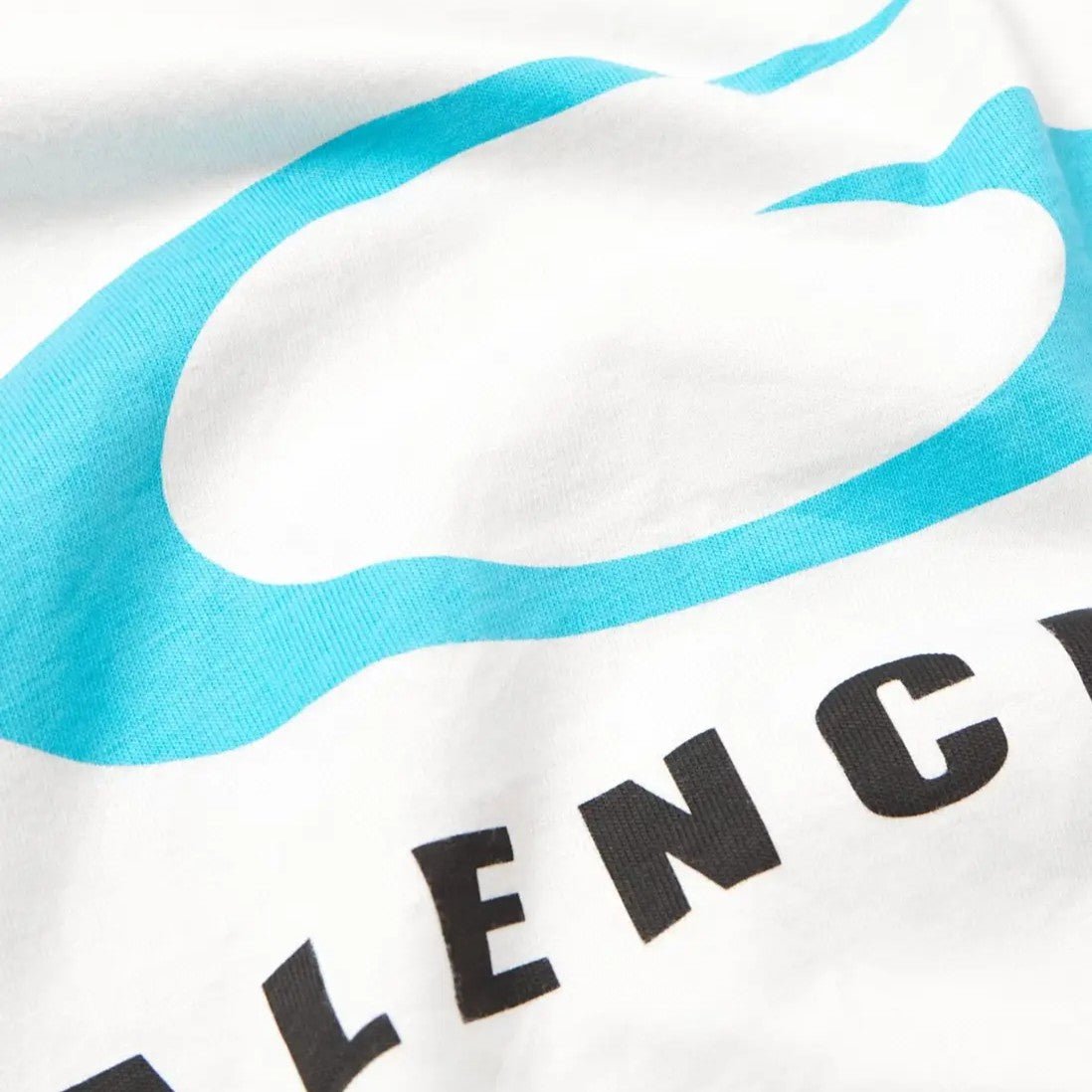 Balenciaga Loop Sports Icon T-Shirt in White
