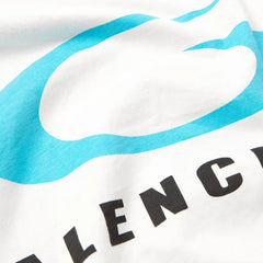 Balenciaga Loop Sports Icon T-Shirt in White