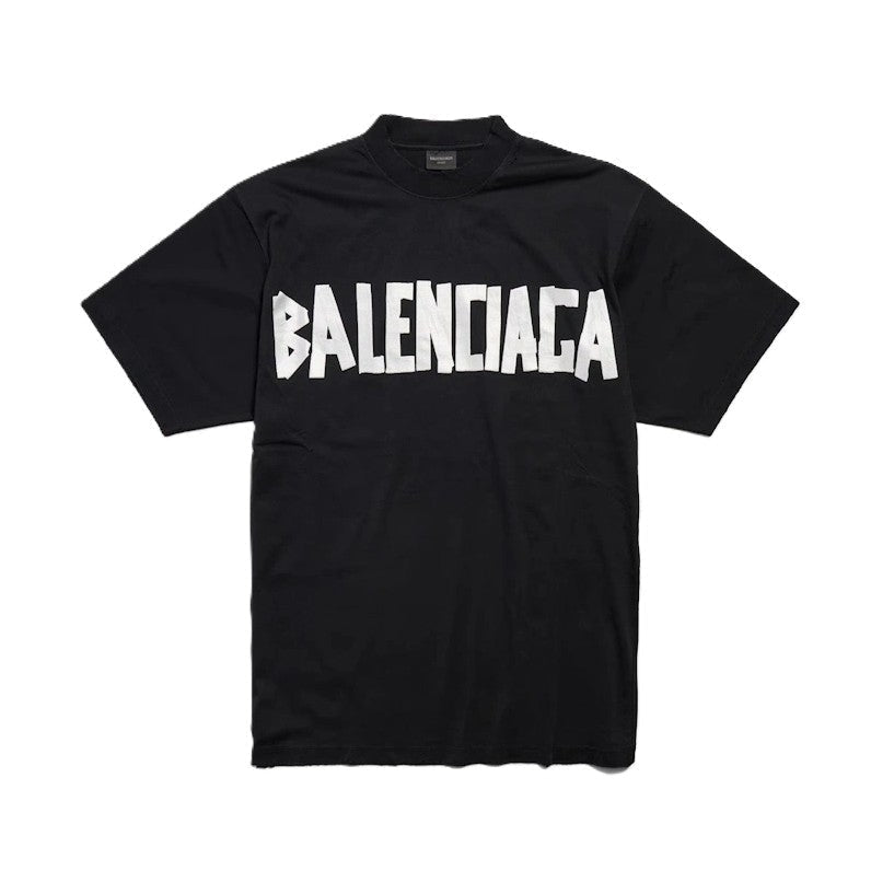 Balenciaga New Tape Type T-Shirt in Black
