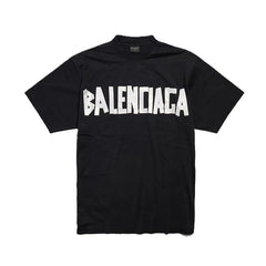 Balenciaga New Tape Type T-Shirt in Black