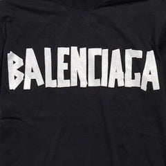 Balenciaga New Tape Type T-Shirt in Black