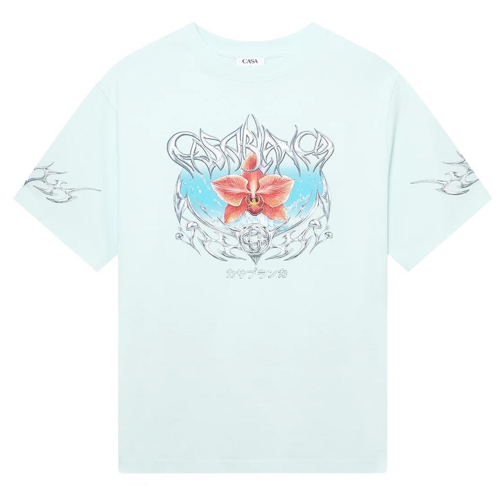 Casablanca Blades Oversized Short Sleeve T‑Shirt