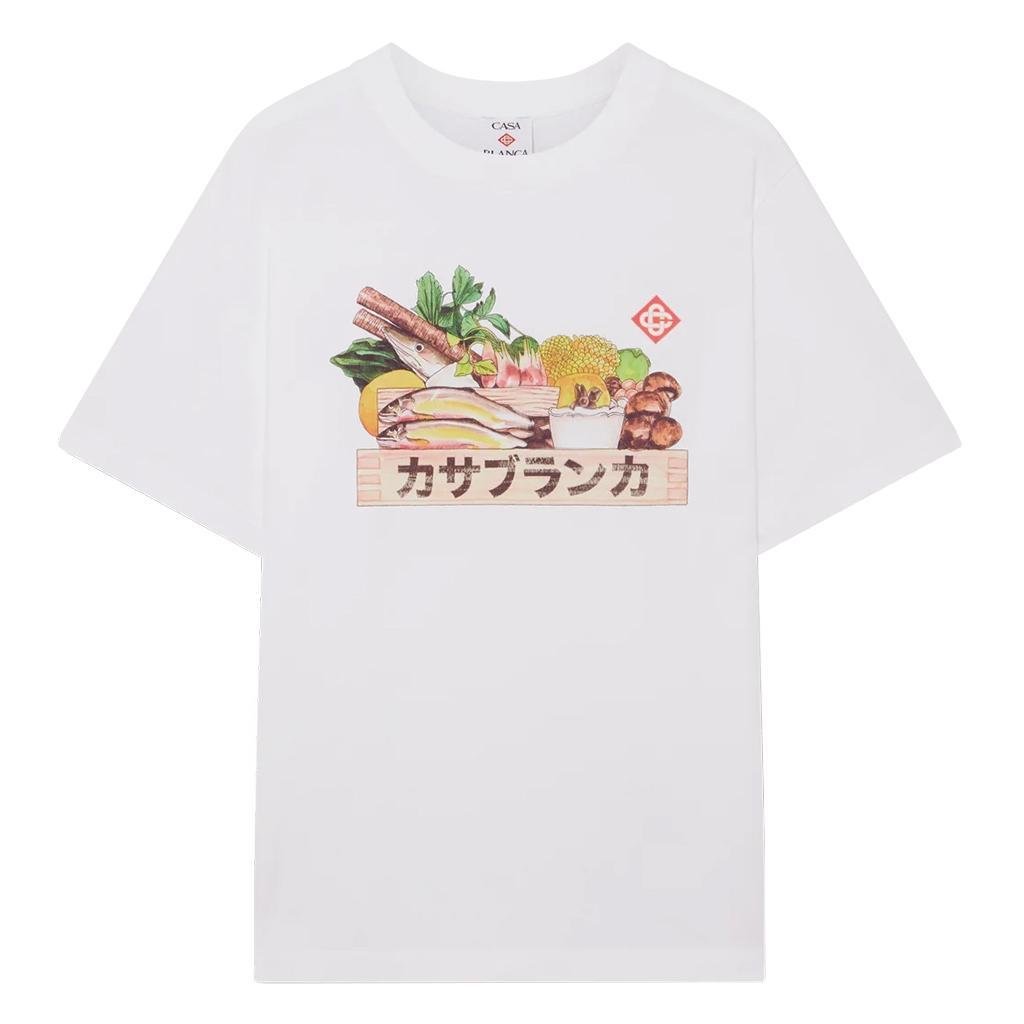 Casablanca Ingredients Short Sleeve T‑Shirt