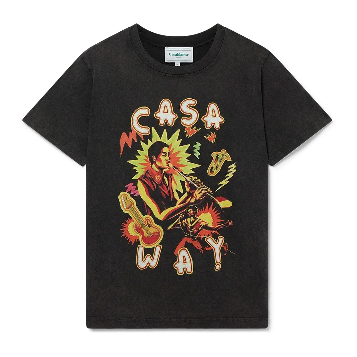 [Casablanca] Printed T-Shirt Music For The People
