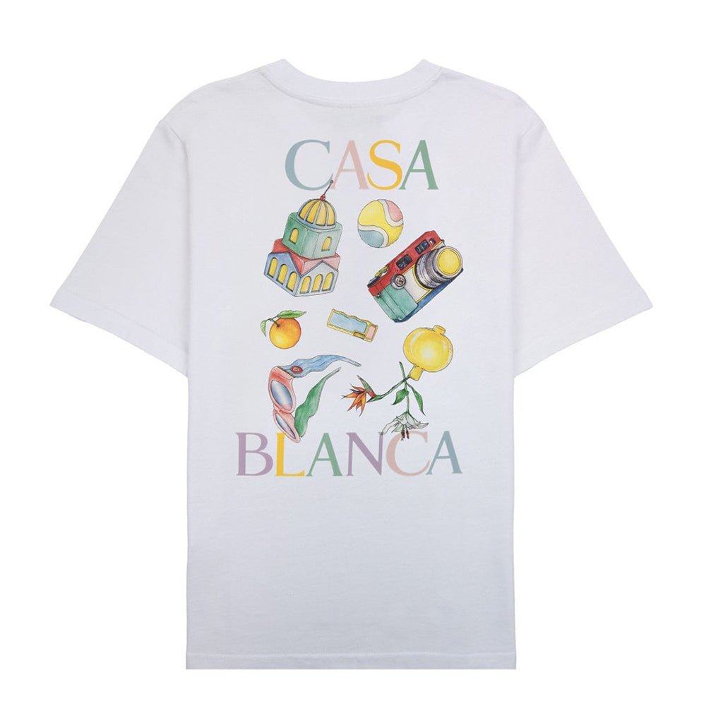 [Casablanca] Printed T-Shirt Objets En Vrac