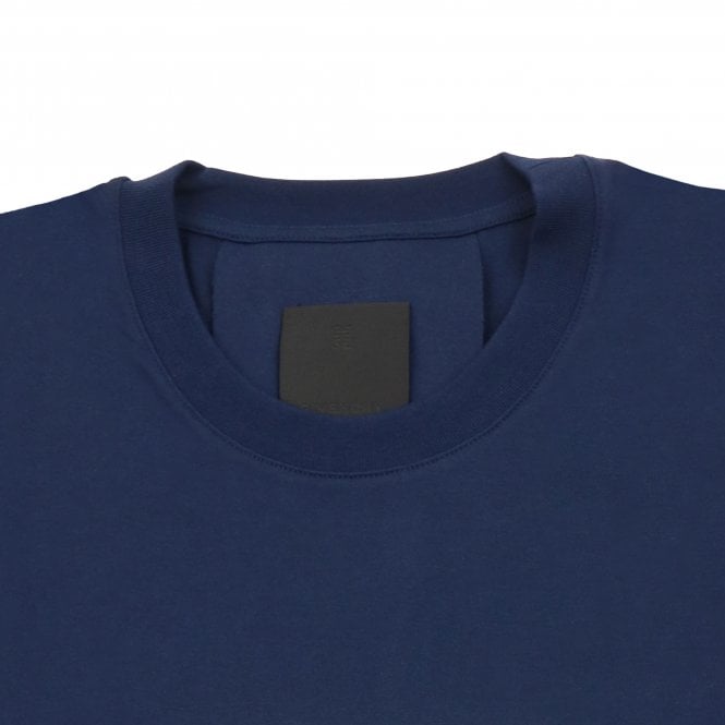 [Givenchy] College Embroidered T-Shirt- Oversized fit