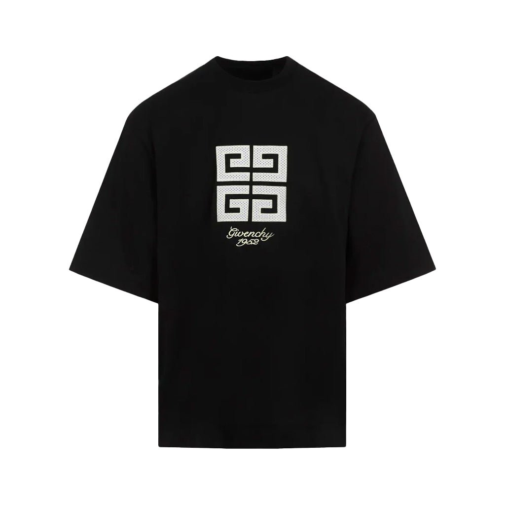 [Givenchy] College Embroidered T-Shirt- Oversized fit