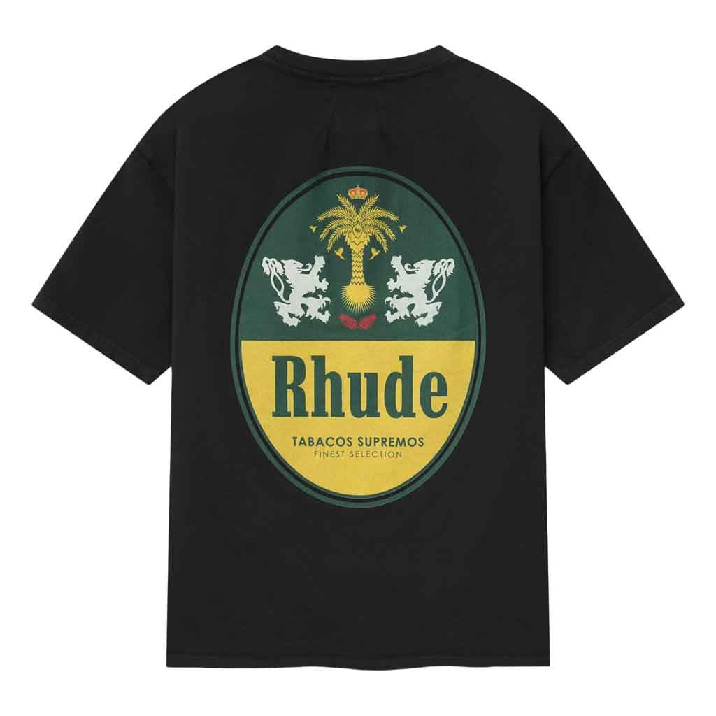[Rhude] Tabaco T-Shirt in Vintage Black