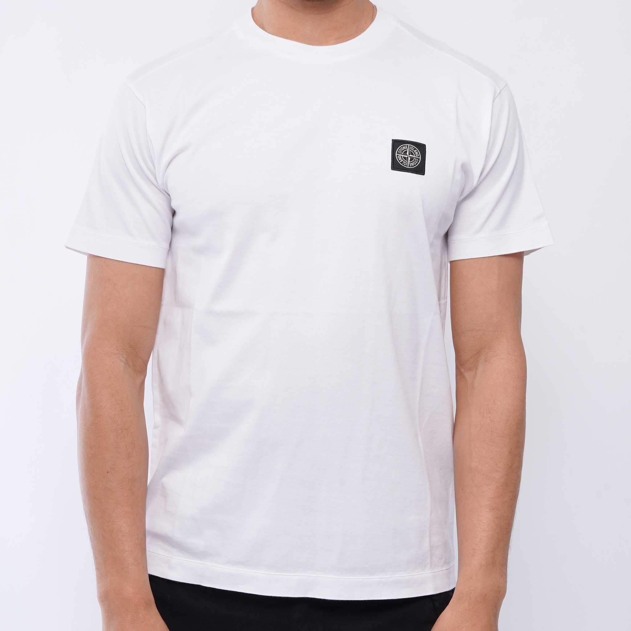 [Stone Island] 60/2 Cotton Jersey Garment Dyed T-Shirt