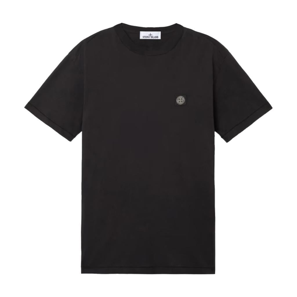 [Stone Island] 60/2 Cotton Jersey Garment Dyed T-Shirt