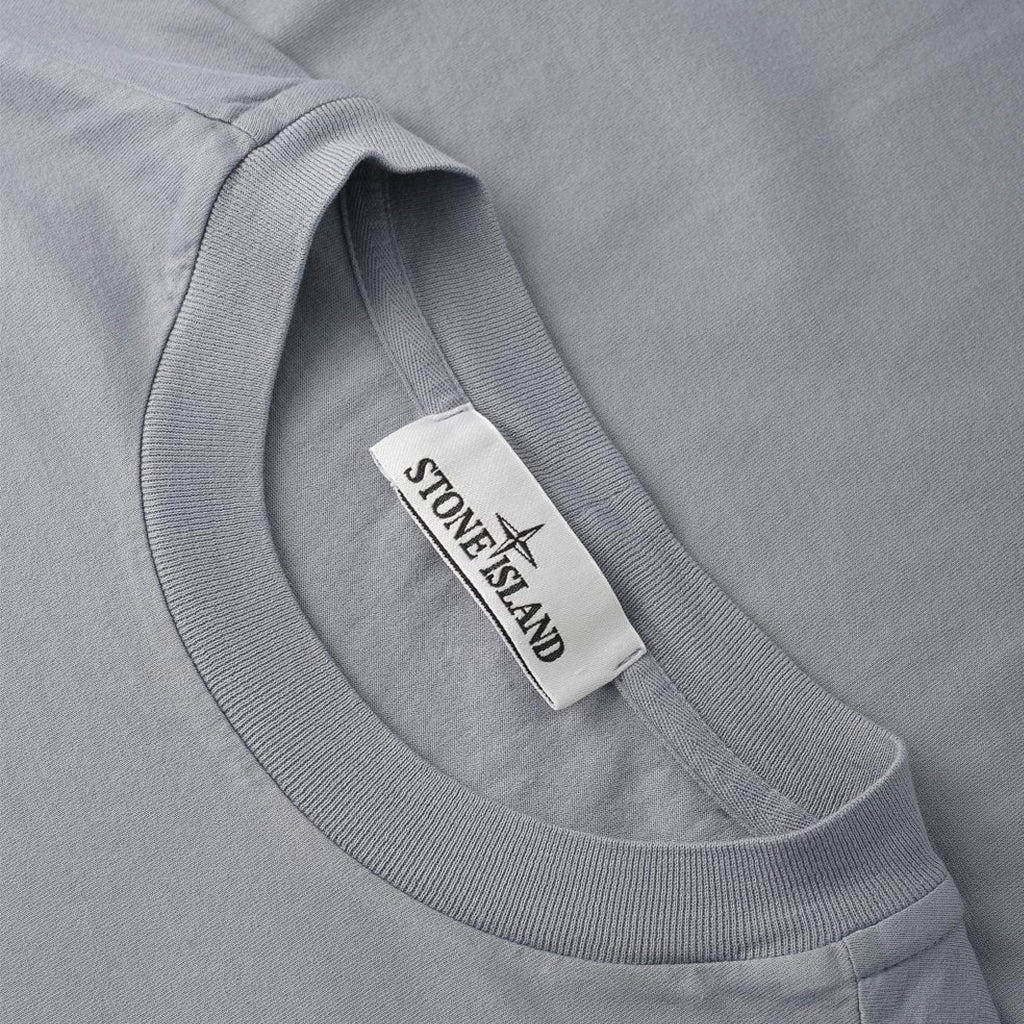 [Stone Island] 60/2 Cotton Jersey Garment Dyed T-Shirt