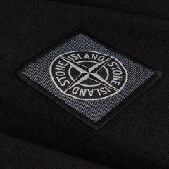 [Stone Island] Compass Logo Cotton T-Shirt in Black