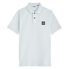 [Stone Island] Organic Cotton Piqué Short Sleeve Polo