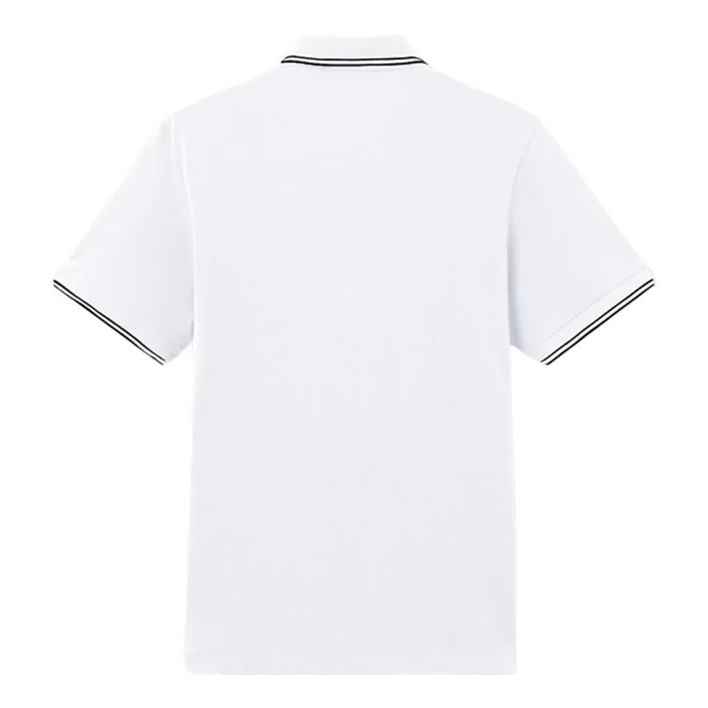 [Stone Island] Organic Cotton Piqué Short Sleeve Polo